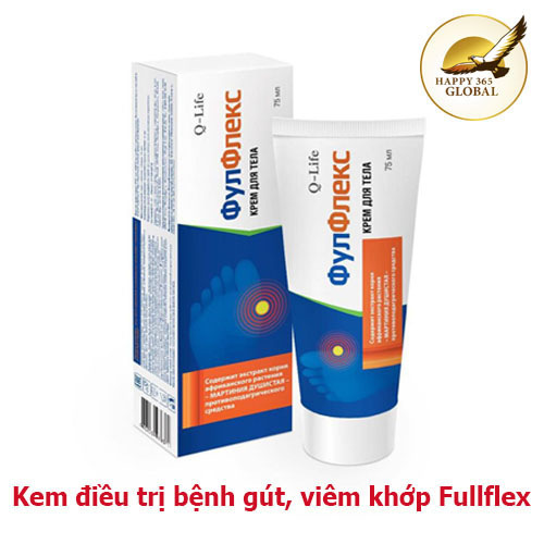 Fullflex body cream with fragrant martinia extract Kem điều trị bệnh gút, viêm khớp